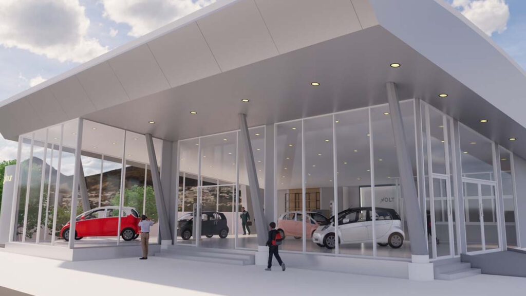 volt city ev โชว์รูม